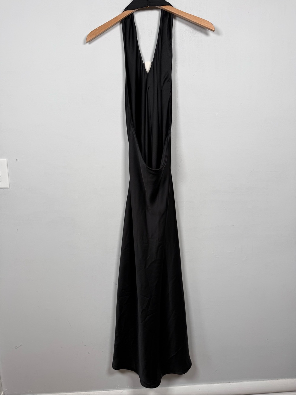 Show Me Your Mumu Jasmine Halter Maxi Dress Luxe Satin Size S Great Condition - Picture 5 of 12